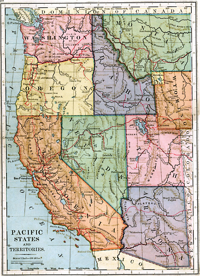 Pacific States and Territories