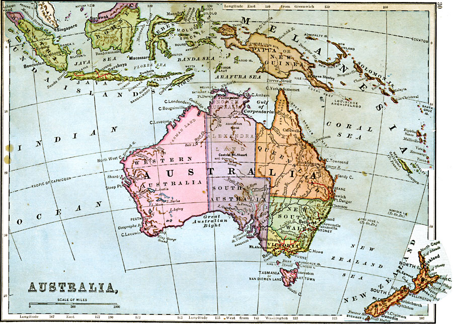 Australia and Islands of Oceania