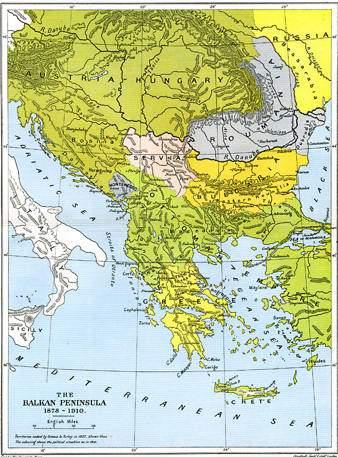 The Balkan Peninsula