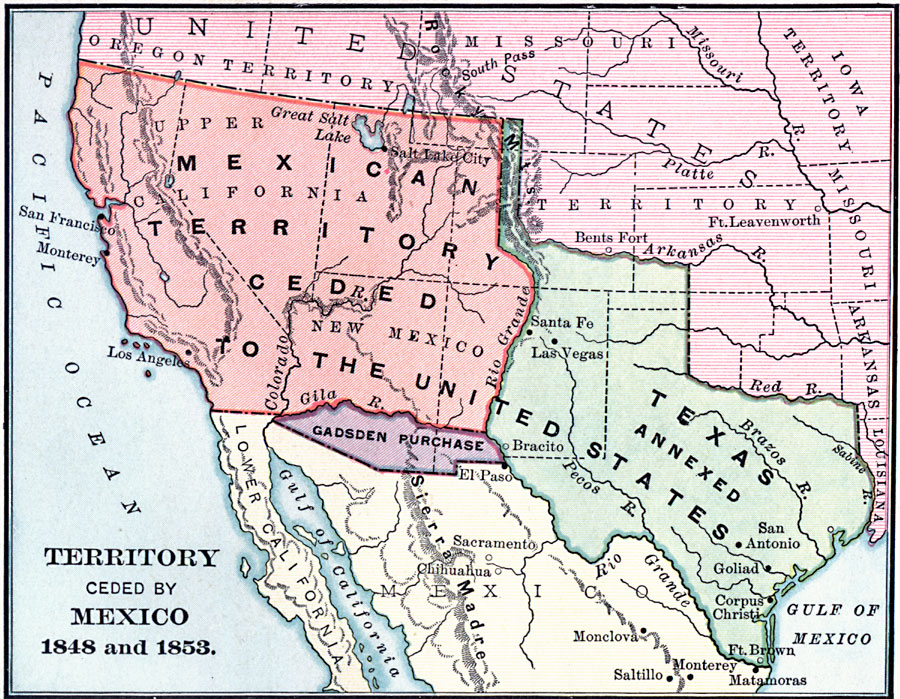 Territory Ceded by Mexico