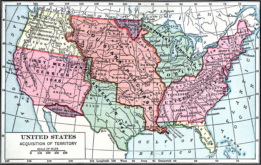 United States Acquisition of Territory