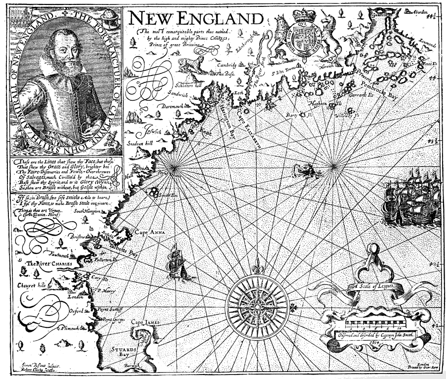 Smith's Map of New England