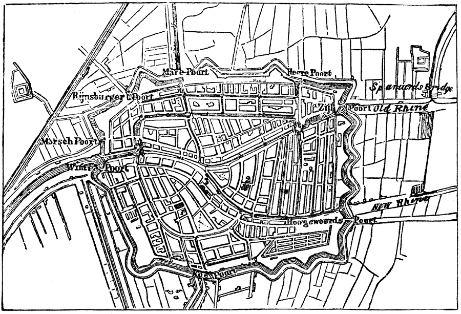 Plan of Leyden