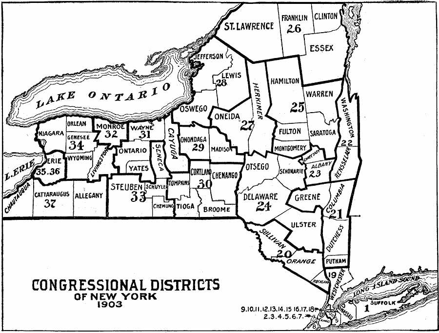 Congressional Districts of New York