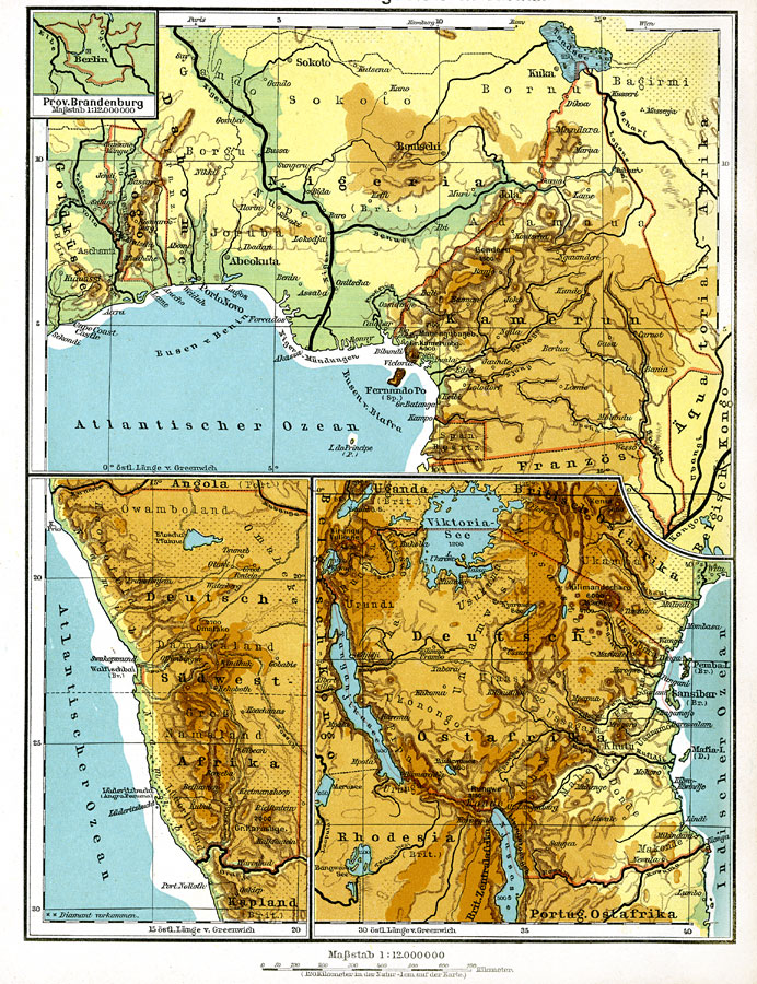 German Territories in Africa