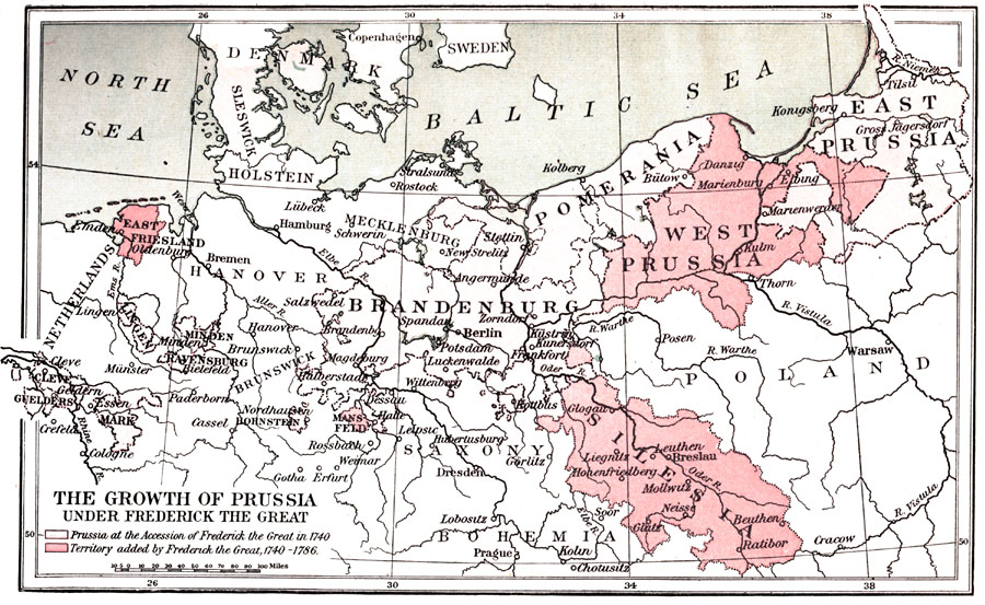 The Growth of Prussia Under Frederick the Great