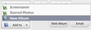 Add to Button, New Album