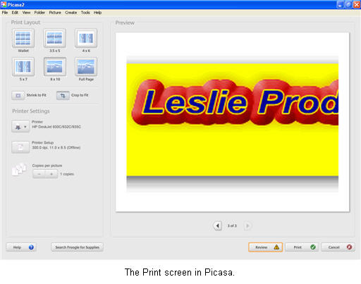 Print screen
