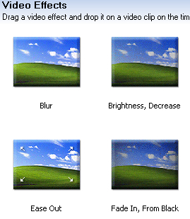 Video effects collection