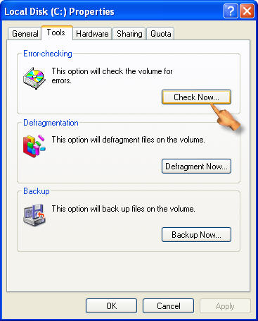 Windows xp system fix tool