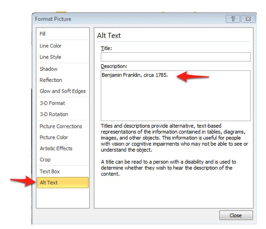 How To Add Alt Text To Images In Word