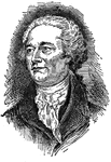 (1757 - 1804) Secretary of the Treasury, founder of the Federalist Party, an influential delegate to the U.S. Constitutional Convention, and a leading author in the <em>Federalist Papers</em>.