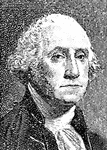 (1732-1799) First president of the United States 1789-1797