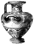 Hydria, transitional. Early fifth century.