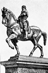 A man mouned upon a horse.