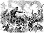 The 1861-1865 Civil War ClipArt collection offers 915 illustrations sorted into 8 galleries including land and sea battles, camp life, places, monuments, and related events.