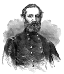 "General Morgan, born in Washington County, Pa., September 20th, 1820, died at Old Point Comfort, Va., July 26th, 1893. At the beginning of the War with Mexico he was made colonel of the Second Ohio Volunteers, and he was subsequently appointed colonel of the Fifteenth United States Infantry, which he led with ability under General Scott, receiving for his gallantry at Contreras and Churubusco, where he was severely wounded, the thanks of the Ohio Legislature and the brevet of brigadier general. On November 21st, 1861, he was made brigadier general of volunteers. In March, 1862, he assumed the command of the Seventh Division of the Army of the Ohio, with which he was ordered to occupy Cumberland Gap, in Southern Kentucky, then held by the Confederates. He forced the enemy to retire on June 18th, 1862. He also served in the Valley of the Kanawha and at Vicksburgh, and was afterward assigned to the Thirteenth Army Corps, and commanded at the capture of Fort Hindman, Ark. Owing to failing health he resigned in June, 1863."&mdash; Frank Leslie, 1896