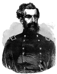 "General Howard, born in Leeds, Me., November 8th, 1830, was graduated at Bowdin in 1850, and at the United States Military Academy in 1854; became first lieutenant and instructor in mathematics in 1854, and resigned in 1861 to take command of the Third Maine Regiment. He commanded a brigade at the first battle of Bull Run, and for gallantry in that engagement was made to brigadier general of volunteers, September 3rd, 1861. He was twice wounded at the battle of Fair Oaks, losing his right arm on June 1st, 1862. In November, 1862, he became major general of volunteers. He commanded the Eleventh Corps during General Hooker's operations in the vicinity of Fredericksburg; served at Gettysburg, Lookout Valley and Missionary Ridge, and was on the expedition for the relief of Knoxville in December, 1863. He was in occupation of Chattanooga from this time till July, 1864, when he was assigned to the Army of the Tennessee in the invasion of Georgia; was at the surrender of Atlanta, and joined in pursuit of the Confederates in Alabama, under Hood, from October 4th till December 13th, 1864. In the march to the sea he commanded the right wing of General Sherman's army. He was in command of the Army of the Tennessee, and engaged in all the important battles from January 4th till April 26th, 1865."&mdash; Frank Leslie, 1896