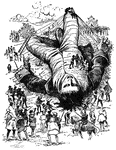 The Gulliver's Travels ClipArt gallery offers 57 illustrations from Jonathan Swift's 1726 classic tale about Lemuel Gulliver's adventures in Liliput, Brobdingnag, and other fantastic lands.
