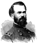 "General McPherson, born in Sandusky, Ohio, November 14th, 1828, died near Atlanta, Ga., July 22nd, 1864; was graduated at the United States Military Academy in 1853. At the beginning of the Civil War he applied for active duty with the army in the field, where his promotion was very rapid. When active operations began in the spring of 1862 he was transferred to the staff of General Grant, with whom he served as chief engineer at Fort Henry, Fort Donelson, Shiloh and the siege of Corinth. He repulsed the Confederates at Canton, Miss.; second in command to General Sherman in the expedition to Meridian in 1864; and commanded the Seventeenth Army Corps in the great four months' campaign of 1864 that ended in the capture of Atlanta, near where he was killed."&mdash; Frank Leslie, 1896