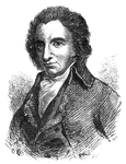 "Thomas Paine, author of the pamphlet, <em>Common Sense</em>, published in January, 1776."&mdash;E. Benjamin Andrews, 1895