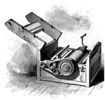 "The Cotton-Gin, a machine that processes cotton."&mdash;E. Benjamin Andrews, 1895