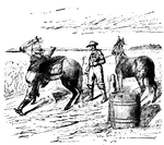 The Pony Express was a mail service operating between St. Joseph, Missouri, and Sacramento, California. From April 3, 1860 to October 1861, it became the West's most direct means of east–west communication before the telegraph was established and was vital for tying the new state of California with the rest of the United States.