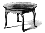 The Treaty Table. The table on which the capitulation was drawn up and signed was still in possession of a daughter of Mr. Bennet (Mrs. Myers) when I visited her in September, 1848. I shall have occasion to mention this venerable woman presently. The table is of black walnut, small, and of oval form, and was a pretty piece of furniture when new. It is preserved with much care by the family. The house of Mr. Bennet was near Forty Fort, and himself and family, with their most valuable effects, were within the stockade when it surrendered.
