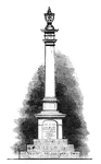 "Warren's monument."&mdash;Lossing, 1851