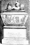 Major John André's monument in Westminster Abbey. André was executed as a spy by Americans in 1780. In 1821, his remains were returned to London and buried in Westminster Abbey.