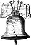 "Liberty Bell."&mdash;Lossing, 1851