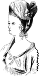 "Head-dress for the Mischianza."&mdash;Lossing, 1851