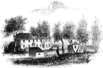 "Washington's head-quarters near Whitemarsh."&mdash;Lossing, 1851
