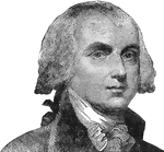 (1751-1836) 4th President of the U.S.