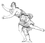 Fair daughter of the river god Peneus. Chased by Apollo.