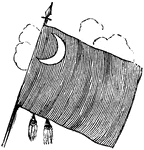 "South Carolina Flag."&mdash;Lossing, 1851