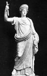 Hera (Juno), a greek goddess.