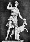 "Diana, the goddess of the chase."&mdash;Colby, 1899