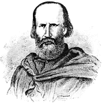 "Garibaldi was a patriot who started up a revolt in Sicily and took possession of the island, then passed over to Naples and overthrew the tyrant. This was done without the consent of Sardinia, but that kingdom profited none the less from its results. About the same time trouble with the papal states had led to the sending of a Sardinian army into the pope's dominions, and the annexation of the greater part of them to Sardinia. Garibaldi, after his success in Naples and Sicily, saluted the Sardinian king as King of Italy, and by a vote of the people Naples and Sicily joined Sardinia. A parliament of united Italy was opened in 1861, but ten years passed before unity was complete."—Colby, 1899