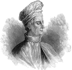 Amerigo Vespucci. Born 1451; died 1512.
