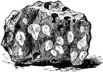 "Igneous rocks or lavas of various composition."-Whitney, 1902