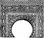 This ClipArt gallery offers 11 images of Moorish architecture. Most noted for their use of ornate archways, Moorish architecture is architecture created in north Africa, Spain, and Portugal, during the time of occupation by the Moors.
