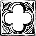 "The quatrefoil is four-leaved grass; a frequent bearing in coat-armor."&mdash;(Charles Leonard-Stuart, 1911)