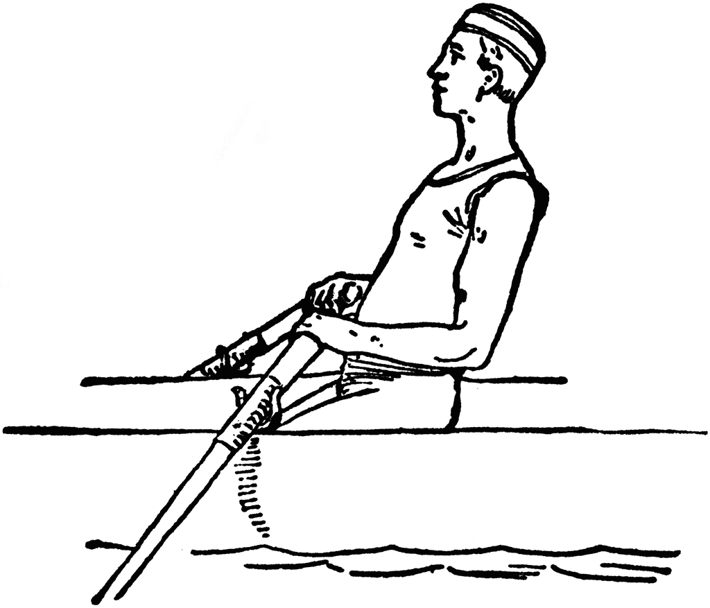 rowing oars clipart