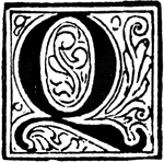 18 variations of the letter "Q"