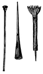 Darts used in the game, Puff and Dart.