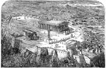 "The Acropolis of Athens Restored." &mdash; Smith, 1882