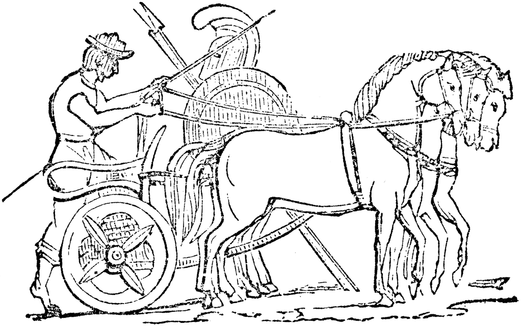 ancient greek chariot