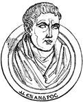 "Menander was an Athenian, and was born in B.C. 342. He was drowned at the age of 52, whilst swimming in the harbour of Piraeus. He wrote upwards of 100 comedies, of which only fragments remain; and the unanimous praise of posterity awakens our regret for the loss of one fo the most elegant writers of antiquity." &mdash; Smith, 1882