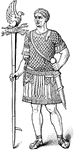 An Aquilifer was the Roman soldier in charge of carrying the standard for his unit.